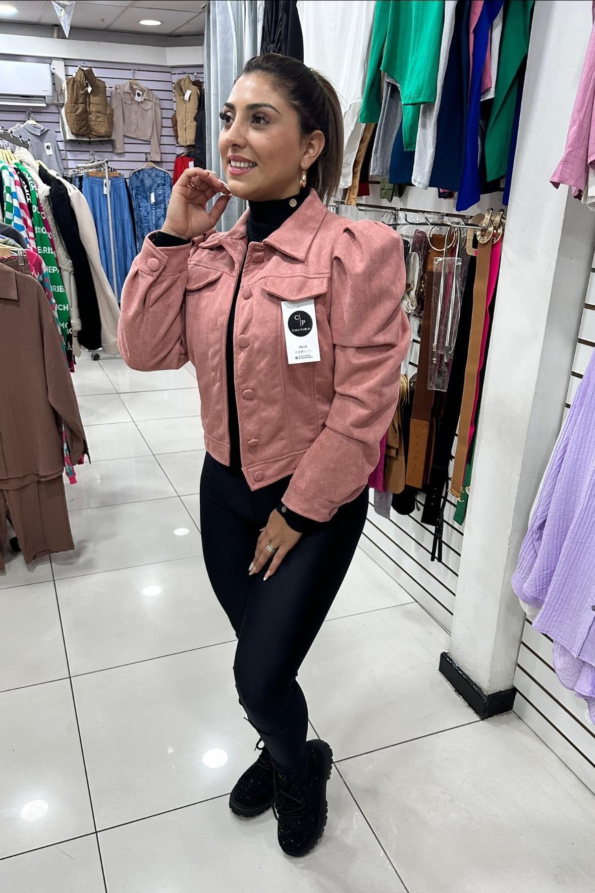 chaqueta gamusa primaveral